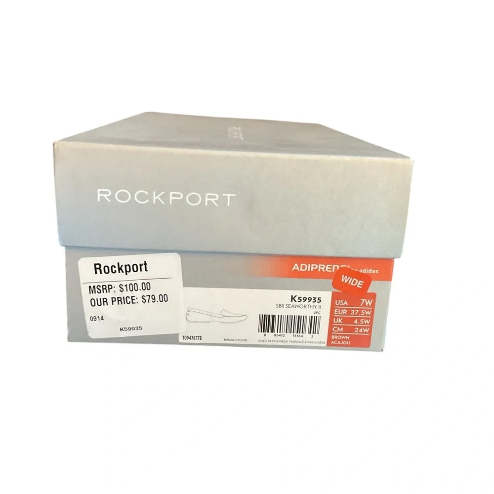 Rockport Shoes Black, Size: 7w - Picture 4 of 5